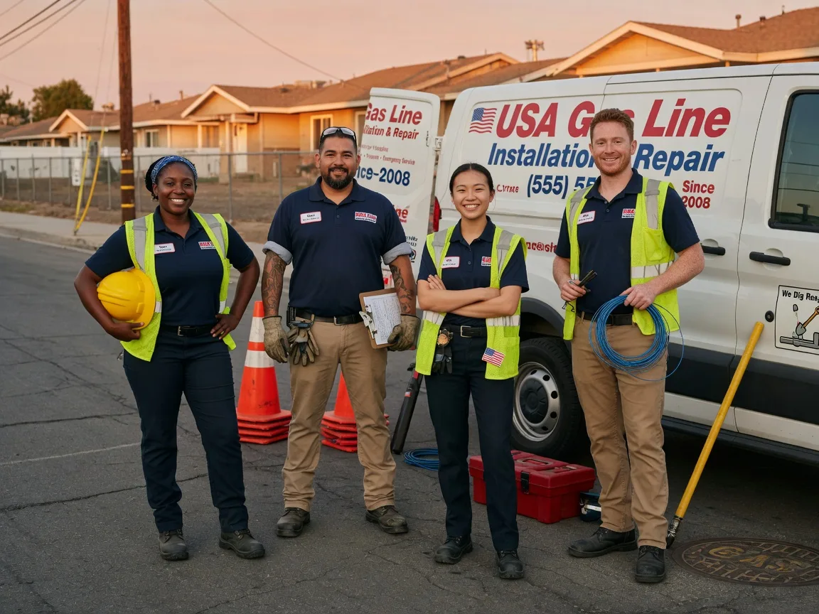 Gas Line Installation company in Dover Afb, DE